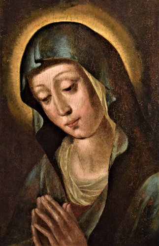 "Vierge priante"